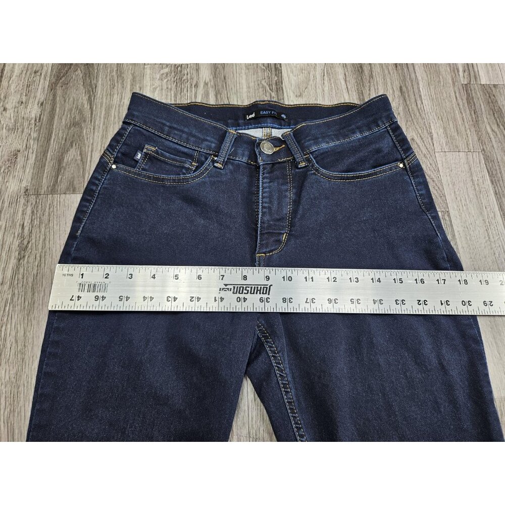 (3/$35) Lee Jeans Womens 6 Petite Blue Easy Fit Denim Straight Leg Classic - Picture 9 of 12